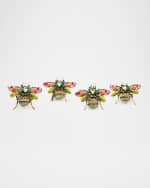 Image 4 of 4: MacKenzie-Childs Beetle Napkin Rings, Set of 4