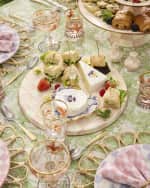 Image 3 of 4: MacKenzie-Childs Rosy Check Cheese Course