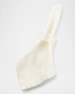 Image 3 of 4: MacKenzie-Childs Clear Check Napkin Ring Set of 4