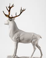 Image 3 of 3: Lladro Deer Sculpture