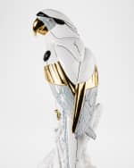 Image 2 of 3: Lladro Cyborg Macaw Sculpture