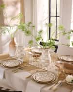 Image 5 of 7: MacKenzie-Childs Mocha Check Salad Plate
