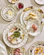 Image 4 of 8: MacKenzie-Childs Mocha Check Dinner Plate