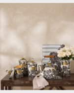 Image 2 of 3: MacKenzie-Childs Sterling English Garden Utensil Holder