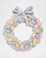 Image 1 of 2: MacKenzie-Childs Cameo Egg 15" Wreath
