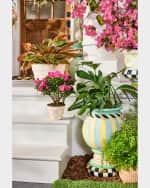 Image 3 of 4: MacKenzie-Childs Rosy Meadow Small Urn
