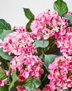 Image 3 of 5: MacKenzie-Childs Pink Hydrangea Urn Filler