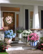 Image 5 of 5: MacKenzie-Childs Pink Hydrangea Urn Filler