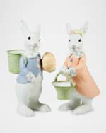 Image 2 of 4: MacKenzie-Childs Cameo Trophy Mr. Rabbit