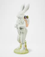 Image 1 of 2: MacKenzie-Childs Cameo Tabletop Bunny with Pack