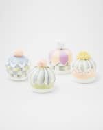 Image 2 of 3: MacKenzie-Childs Cameo Petit Fours, Set of 4