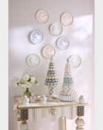 Image 3 of 3: MacKenzie-Childs Cameo Petit Fours, Set of 4