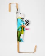 Image 2 of 2: MacKenzie-Childs Calico Rabbit Wreath Hanger