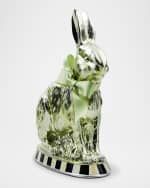 Image 2 of 3: MacKenzie-Childs Calico Foil Small Bunny