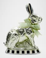 Image 1 of 3: MacKenzie-Childs Calico Foil Small Bunny