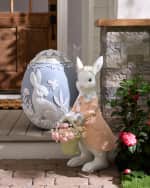 Image 3 of 4: MacKenzie-Childs Cameo Trophy Mrs. Rabbit