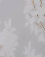 Image 4 of 4: Jamie Young Garland Floral Accent Table