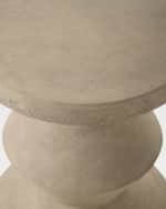 Image 3 of 5: Neiman Marcus Geo Outdoor Garden Seat