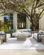 Image 2 of 2: Neiman Marcus Stacked Outdoor Coffee Table