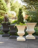 Image 2 of 2: Neiman Marcus Alexandra 25" Outdoor Planter