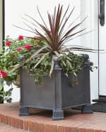 Image 1 of 2: Neiman Marcus Neoclassical 22" Outdoor Planter