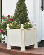 Image 1 of 2: Neiman Marcus Neoclassical 22" Outdoor Planter