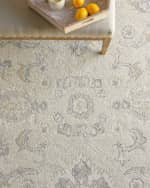 Image 6 of 6: Exquisite Rugs Marietta Hand-Tufted Oushak Rug, 8' x 10'