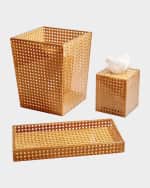 Image 4 of 5: Kim Seybert Reed Vanity Tray, Natural