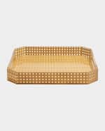 Image 1 of 5: Kim Seybert Reed Tray, Natural