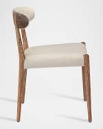 Image 4 of 5: Interlude Home Adeline Vegan Leather Dining Side Chairs, Set of 2