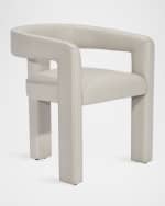 Image 2 of 6: Interlude Home Avery Vegan Leather Dining Side Chair
