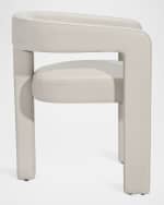 Image 4 of 6: Interlude Home Avery Vegan Leather Dining Side Chair