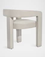 Image 5 of 6: Interlude Home Avery Vegan Leather Dining Side Chair