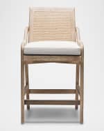 Image 3 of 7: Interlude Home Delray 26" Counter Stool