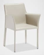 Image 2 of 4: Interlude Home Jada Dining Arm Chair