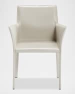 Image 3 of 4: Interlude Home Jada Dining Arm Chair