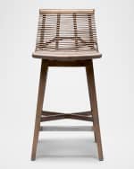 Image 3 of 8: Interlude Home Sanibel 25.5" Counter Stool