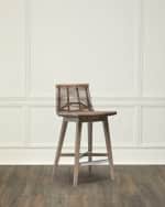 Image 1 of 8: Interlude Home Sanibel 25.5" Counter Stool