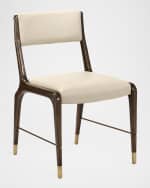 Image 2 of 6: Interlude Home Tate Vegan Leather Dining Side Chairs, Set of 2