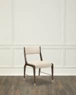 Image 1 of 6: Interlude Home Tate Vegan Leather Dining Side Chairs, Set of 2