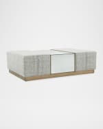 Image 1 of 2: John-Richard Collection Park City Cocktail Ottoman