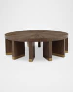 Image 1 of 3: John-Richard Collection Revolve Cocktail Table