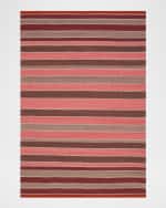 Image 1 of 4: Ralph Lauren Home Barragan Stripe Hand-Woven Rug, 6' x 9'