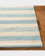 Image 3 of 5: Ralph Lauren Home Celeste Stripe Patch Hand-Woven Rug, 6' x 9'