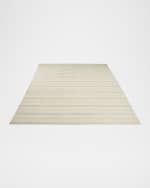 Image 2 of 4: Ralph Lauren Home Brett Stripe Flat-Weave Rug, 8' x 10'
