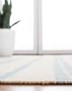 Image 4 of 4: Ralph Lauren Home Brett Stripe Flat-Weave Rug, 9' x 12'