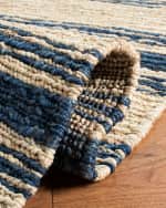 Image 2 of 4: Ralph Lauren Home Cliff Stripe Hand-Knotted Rug, 9' x 12'