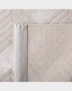 Image 3 of 4: Ralph Lauren Home Monroe Chevron Hand Knotted Rug