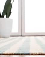 Image 4 of 6: Ralph Lauren Home Celeste Stripe Hand Woven Rug