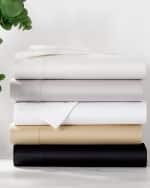 Image 4 of 4: Donna Karan Home Luxe Egyptian 4-Piece 700 Thread Count California King Sheet Set